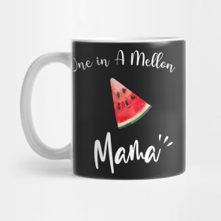 One In A Melon Mamma - Funny Watermelon Summertime Gift Mug